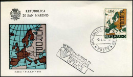 San Marino - FDC - Europa - 1967