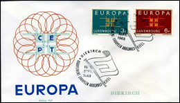 Luxemburg - FDC - Europa CEPT - 1963