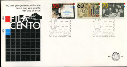 - Nederland - FDC - 100 Jaar Georganiseerde Filatelie In Nederland - FDC