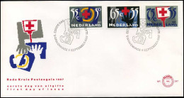 - Nederland - FDC - Rode Kruis Zegels 1987 - FDC
