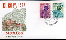 Monaco - FDC - Europa CEPT - 1967