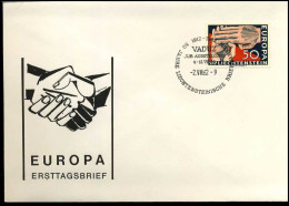 Liechtenstein - FDC - Europa CEPT - 1962