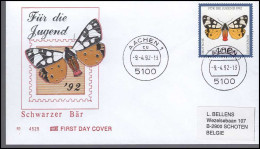 Bundespost - FDC - Vlinders - Mariposas