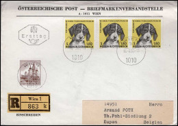 Oostenrijk - FDC - Wiener Tierschutzverein - Perros