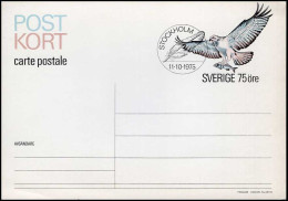 Zweden - Postkaart - Vogel - Águilas & Aves De Presa