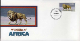 SWA - FDC - Wildlife Of Africa : Lion - Animalez De Caza