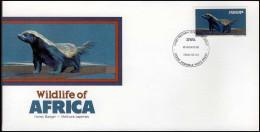 SWA - FDC - Wildlife Of Africa : Badger - Animalez De Caza
