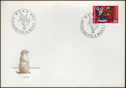 Zwitserland - FDC - Pro Fauna 1959 - Other & Unclassified