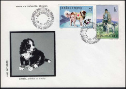 Roemenië - FDC - Honden - Honden