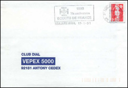 France - Scouts De France, 70è Anniversaire - Cartas & Documentos