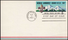 USA - Postkaart - Scouts, World Jamboree Idaho - Brieven En Documenten