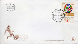 Israel - FDC - Pre-olympic Football Tournament - Sonstige & Ohne Zuordnung