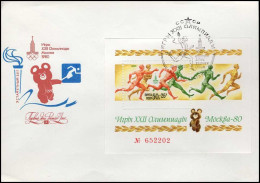 USSR - FDC - Moskou 1980 - Summer 1980: Moscow