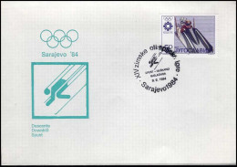 Joegoslavië - FDC - Sarajevo 1984 - Winter 1984: Sarajevo