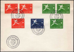 Zweden - FDC - Football 1958 - 1958 – Suecia