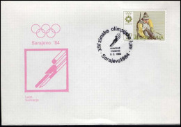 Joegoslavië - FDC - Sarajevo 1984 - Invierno 1984: Sarajevo