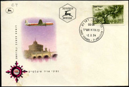 Israel - FDC - Vliegtuigen - Avions