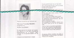 Veronika Negro-Spikic, Heerlen 1960, Maasmechelen 1993. Foto - Obituary Notices