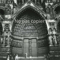 AMIENS Vers 1960 Cathédrale SOMME Photo 14 X 14 Cm - Lugares