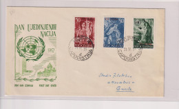 YUGOSLAVIA 1953 TRIESTE B FDC Cover - Brieven En Documenten