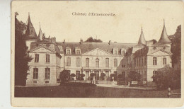 Ermenonville  60  Carte Non Circulée  Le Chateau  Vue D'Ensemble ( Offert Par BERIOT  LILLE  Chicorée Des Rois Sublime - Ermenonville