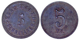 03491 GETTONE TOKEN JETON WERT-MARKE SENNE-LAGER 5 Germany (1871-1948)  Military Token PADERBORN - Sonstige & Ohne Zuordnung