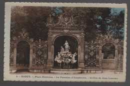 CPA - 54 - Nancy - Place Stanislas - La Fontaine D'Amphitrite - Grilles De Jean Lamour - Colorisée - Non Circulée - Nancy