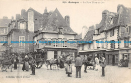 R132477 Quimper. La Place Terre Au Duc. Villard. No 832. B. Hopkins - Monde