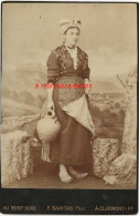 Grande CDV Par Sanitas Au Mont Dore Et Clermont-Ferrand-Auvergnate En Costume - Oorlog, Militair