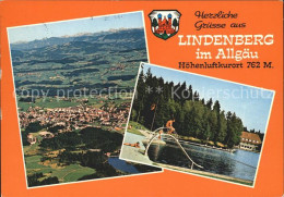 72109543 Lindenberg Allgaeu Fliegeraufnahme Schwimmbad Lindenberg - Lindenberg I. Allg.