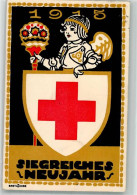 13976221 - Engel Siegreiches Neujahr  Patriotik WK I Sign. Gretl Hess - Croix-Rouge