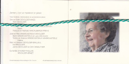 Marie-Joseph D'Hondt-Devolder, Kuurne 1919, Kortrijk 2009. Foto - Obituary Notices