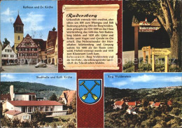 72109482 Rudersberg Wuerttemberg Rathaus Stadthalle Burg Waldenstein Rudersberg  - Otros & Sin Clasificación