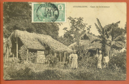 CPA - Guadeloupe - Case De Cultivateurs - Animation - 1911 - Autres & Non Classés