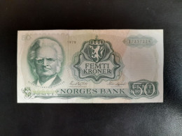 NORVEGE 50 KRONER 1979 - Norwegen