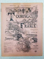 Revue Touring Club De France - Septembre 1901 - Unclassified