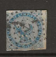 1859 USED French Colonies Mi 4 - Águila Imperial