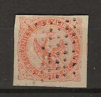 1859 USED French Colonies Mi 5 - Águila Imperial