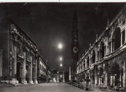 CARTOLINA  C17 VENEZIA,VENETO-PIAZZA DEI SIGNORI-NOTTURNO-STORIA,MEMORIA,IMPERO ROMANO,BELLA ITALIA,VIAGGIATA 1957 - Venetië (Venice)