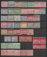 (LOT400) Panama Old Stamps, Varieties, Errors, RRR. 1903-1906. LH - Panamá