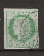 1872 USED French Colonies Mi 17 - Cérès