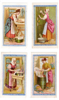 4 Chromo D' Etats-Unis, USA,Huidsons, Extract Of Soap - Other & Unclassified