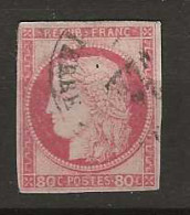 1872 USED French Colonies Mi 23 - Cérès
