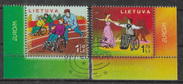 Litauen / Lietuva 2006  Mi.Nr. 902 / 903 , EUROPA CEPT Integration - Gestempelt / Fine Used / (o) - 2006