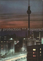 72108116 Berlin Fernsehturm Bei Nacht Berlin - Altri & Non Classificati