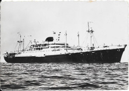 COMPAGNIE DES MESSAGERIES MARITIMES - Le Paquebot "Calédonien" - Steamers