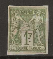 1877 MNG French Colonies Mi 35 - Sage
