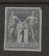 1878 MNG French Colonies Mi 36 - Sage