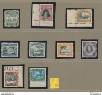 1944-46 COOK ISLANDS, Stanley Gibbons N. 137/45 - Serie Di 9 Valori - MNH** - Autres & Non Classés