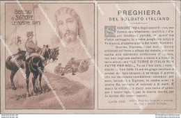 Bz619 Cartolina Militare La Preghiera Del Soldato Benedici Le Nostre Armi  Www1 - Regiments